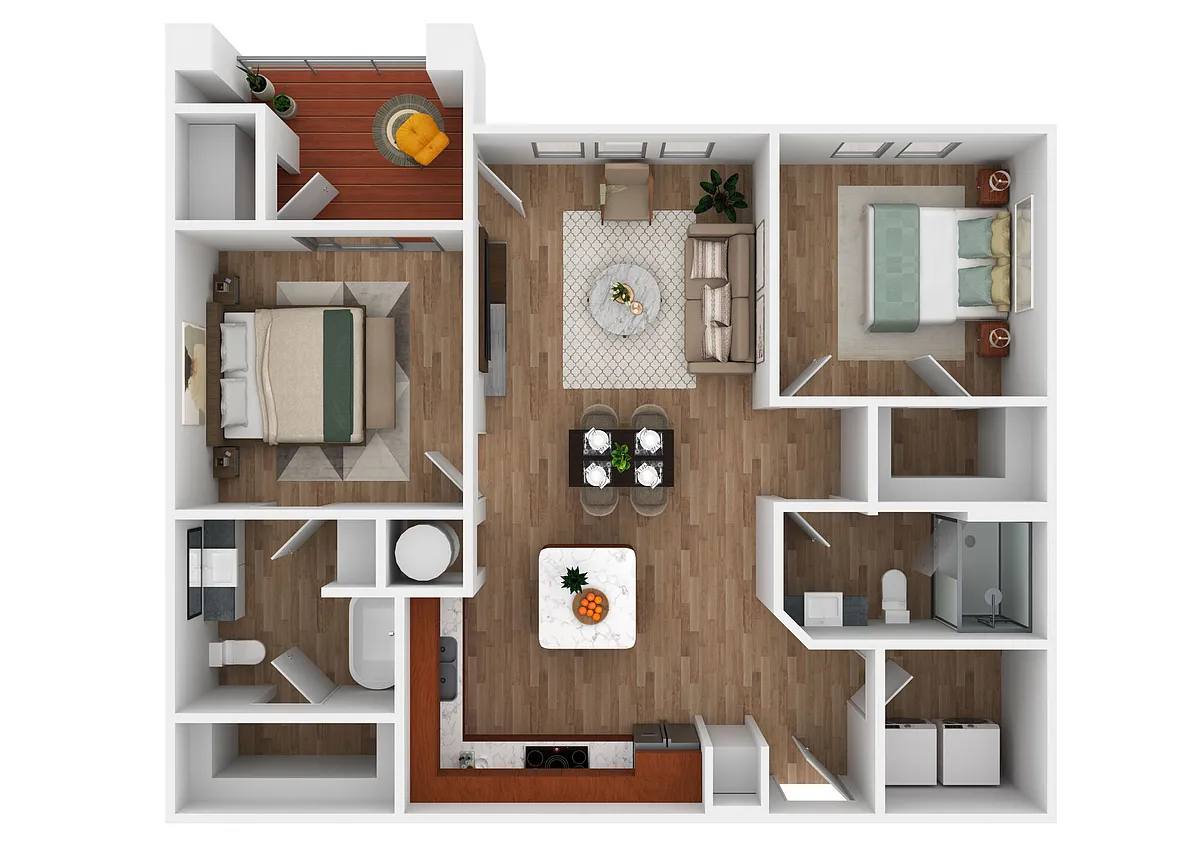 Floor plan B2