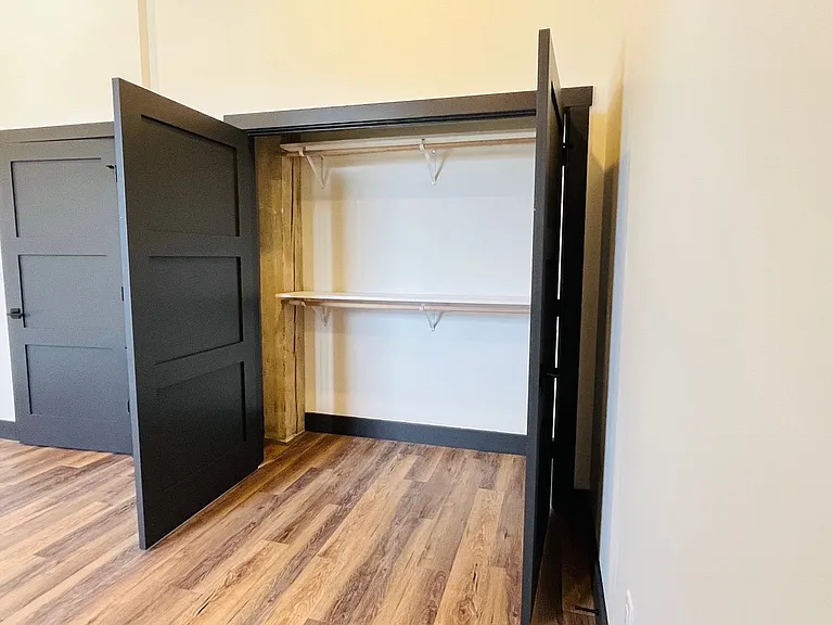 Guest bedroom closet space