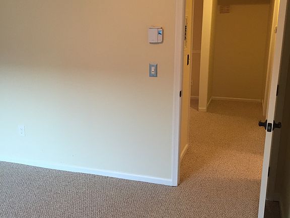 Bedroom view from walk in closet