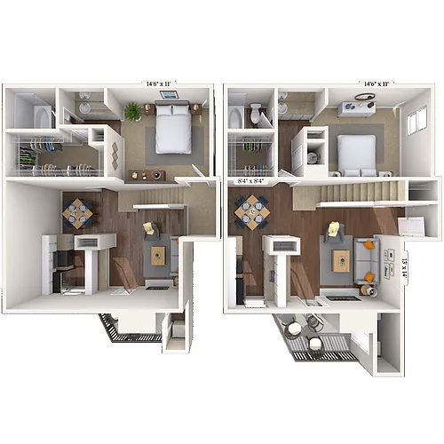 Floor plan Galveston
