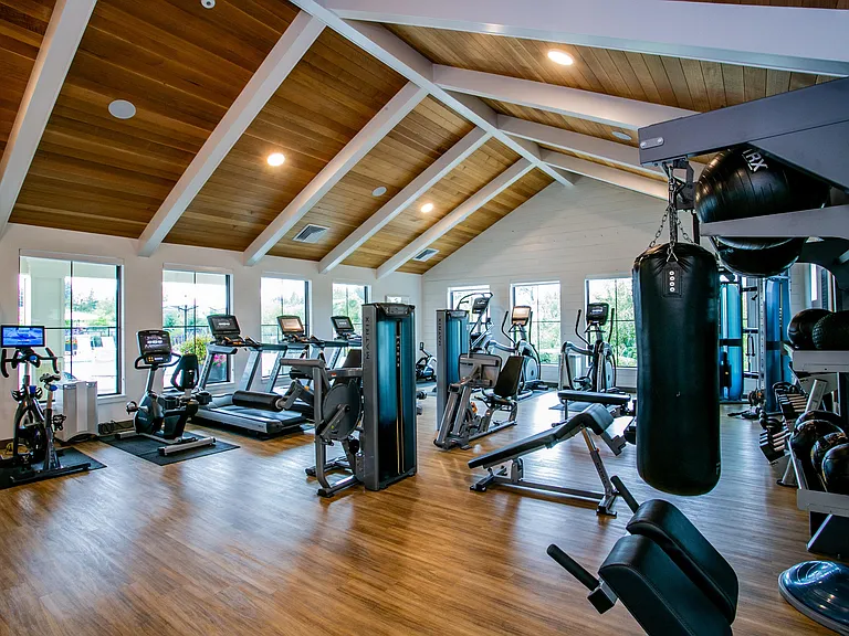 Expansive Fitness Center