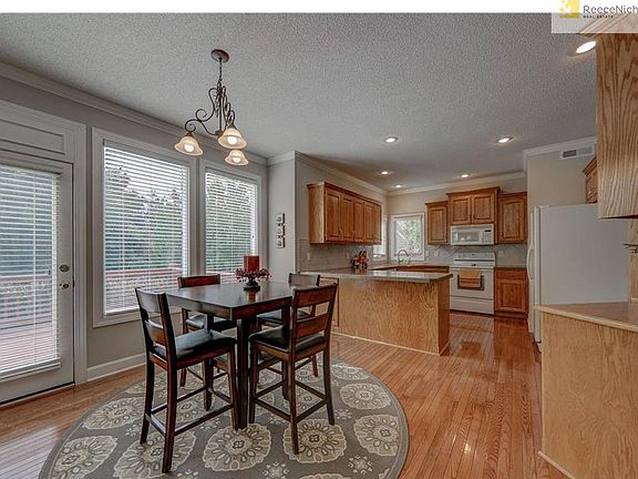 Breakfast Room is Open to Kitchen and Living Room