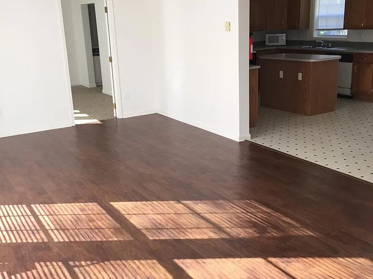 Large Bright Living Room New Flooring