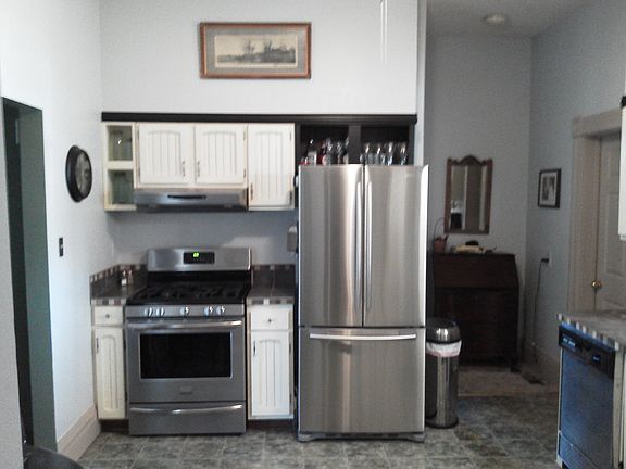 Kitchen facing east