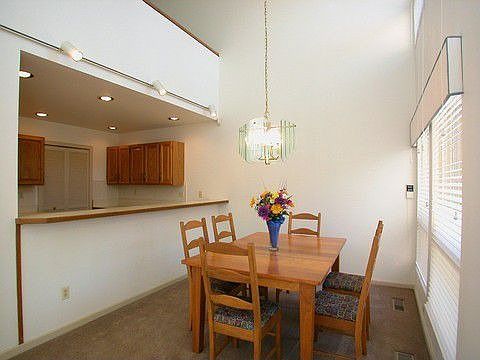 Dining room with lots of light