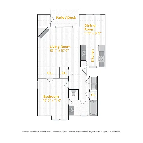 Floor plan Buckeye