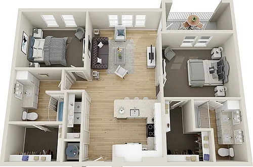 Floor plan B2