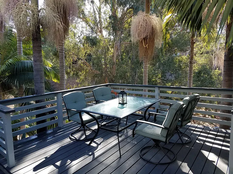 Canyon view patio