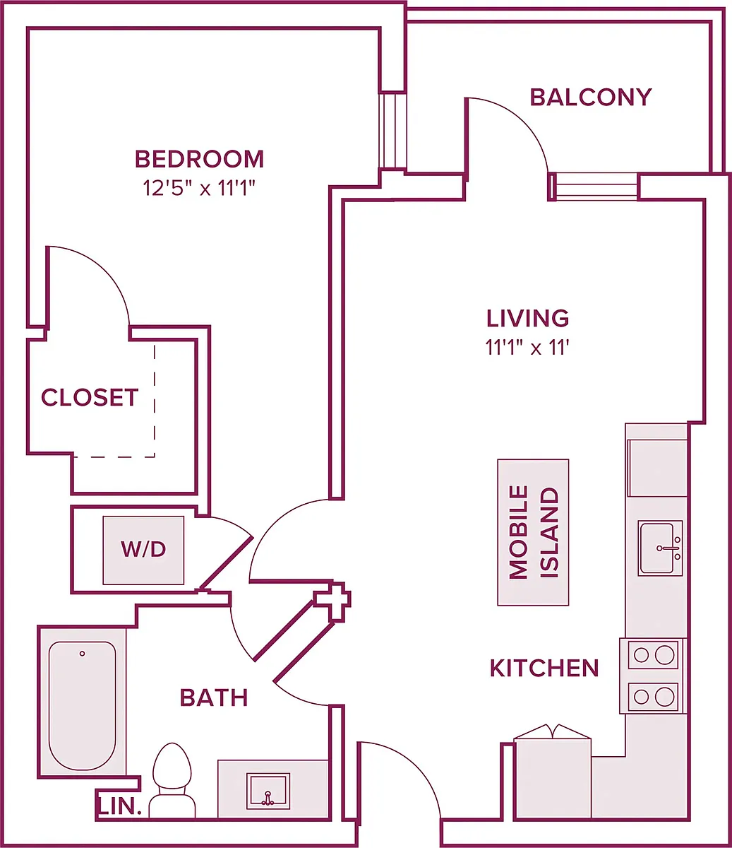 Floor plan A25
