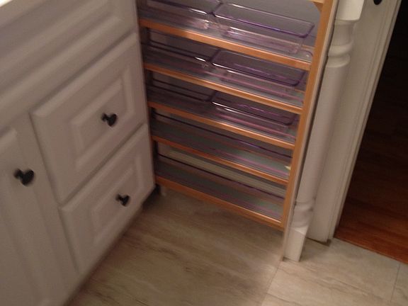 BATHROOM PULL OUT STORAGE