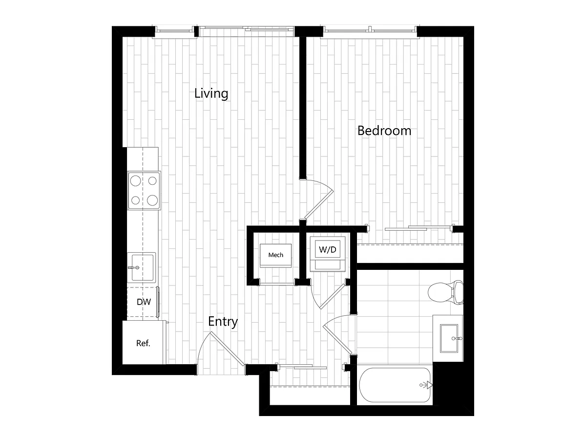 Floor plan A24