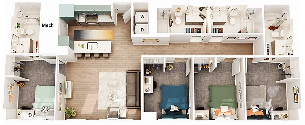 Floor plan D10