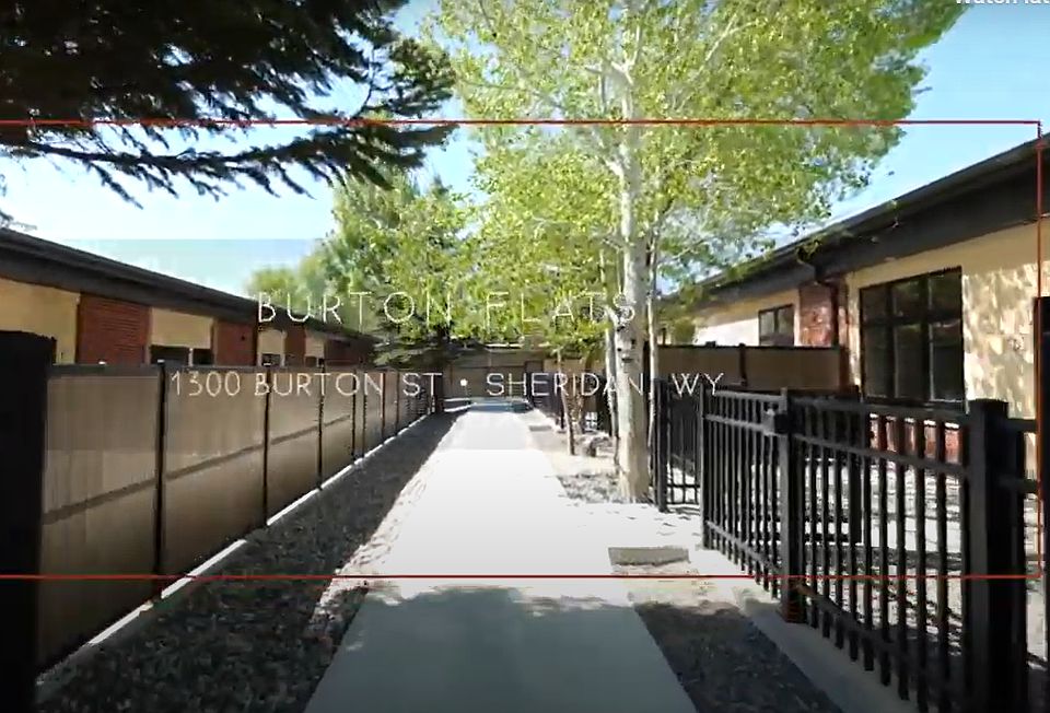 Outside entrance to unit.