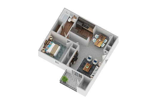 Floor plan The Rose