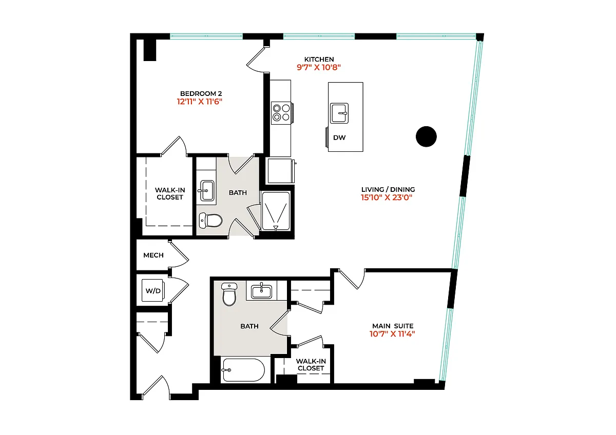 Floor plan B2B
