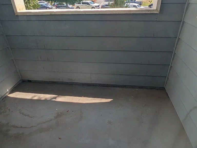 Master bedroom balcony