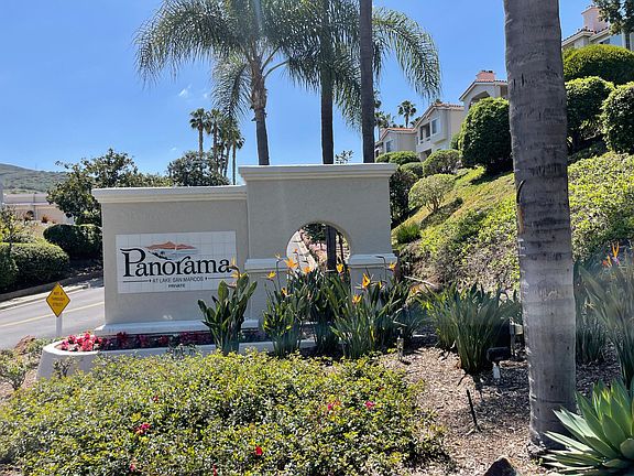 Panorama Lake San Marcos community.