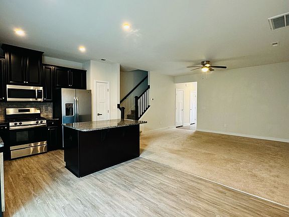 Open Kitchen and Dining Area