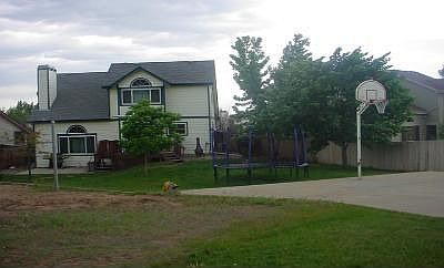 Backyard - Basketball court/Volleyball court