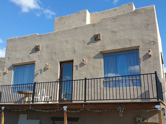 Back Patio with stunning view of city