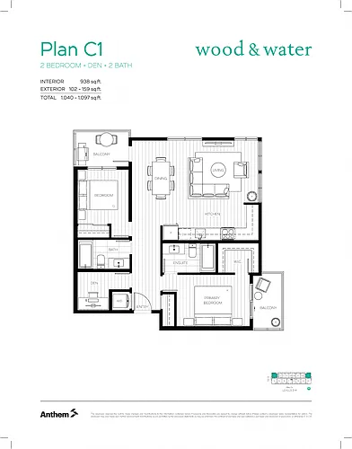 Floor plan C1