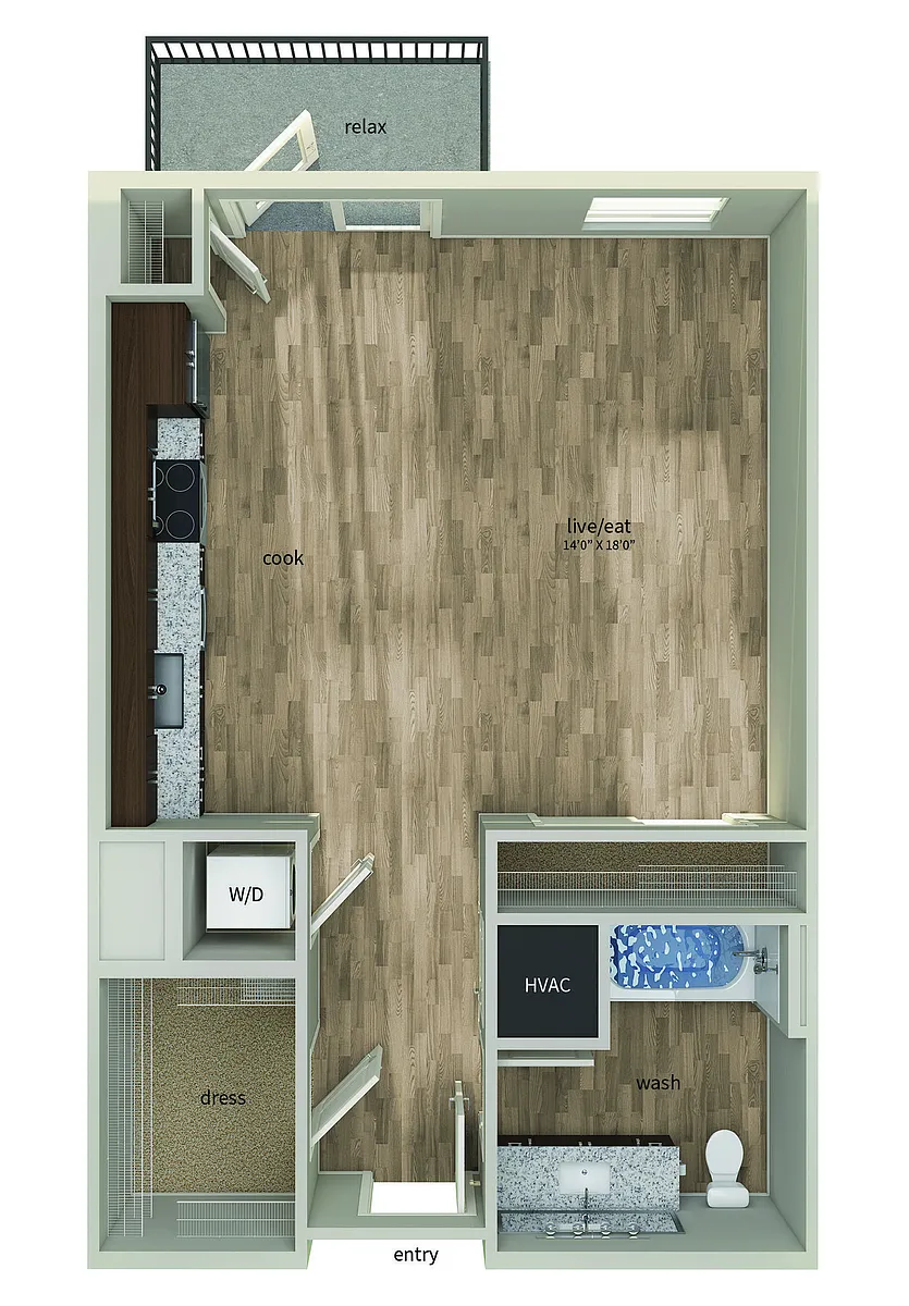 Floor plan S280