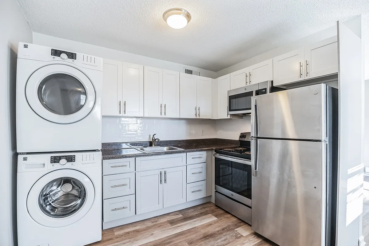Welcome to Hamilton Estates Apartments, where modern elegance meets functionality. Our beautifully designed kitchens feature stainless steel appliances and convenient in-unit laundry. Elevate your living experience todayschedule your tour now! - Hamilton Estates Apartments