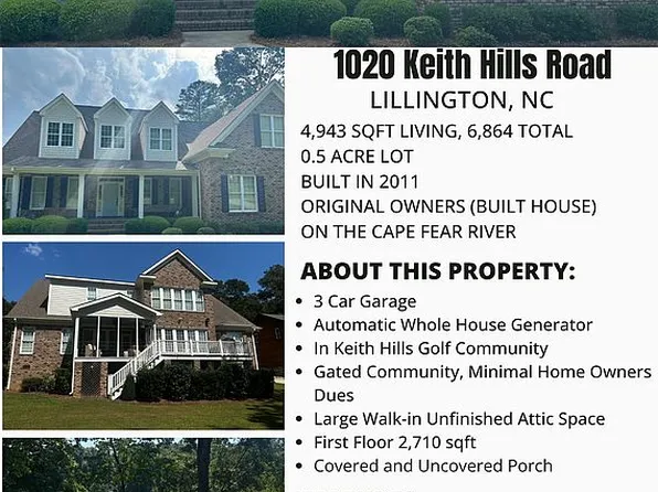 1020 Keith Hills Rd, Lillington, NC 27546