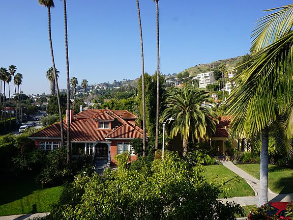 View from balcony.