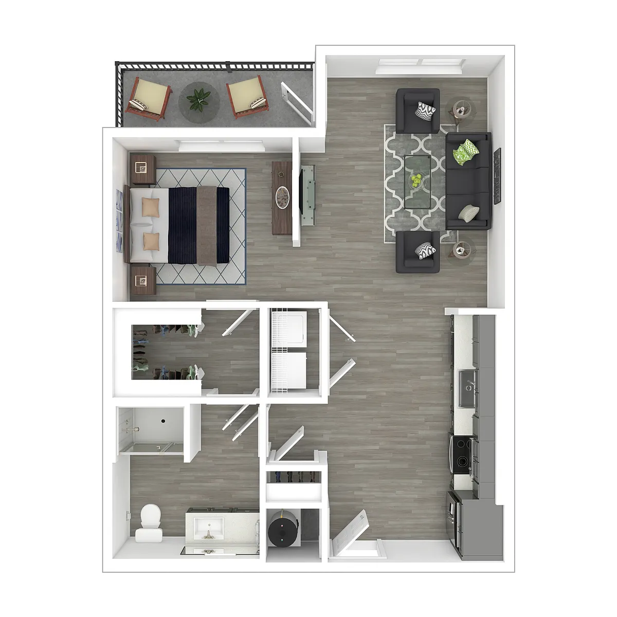 Floor plan S1 Fawn