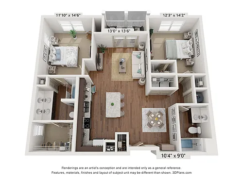 Floor plan B2R