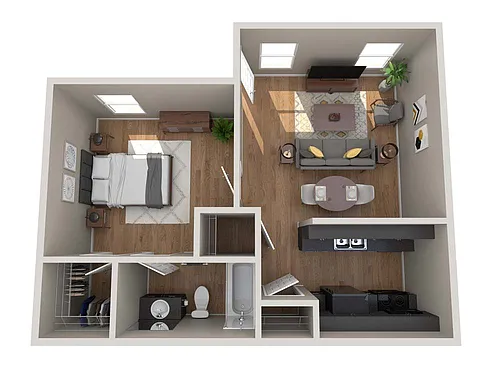 Floor plan Chipotle Pepper