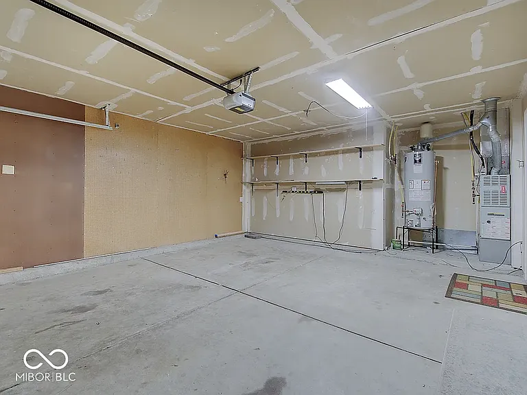 2 car attached garage