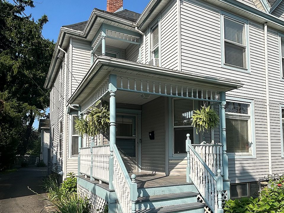 Front elevation with porch