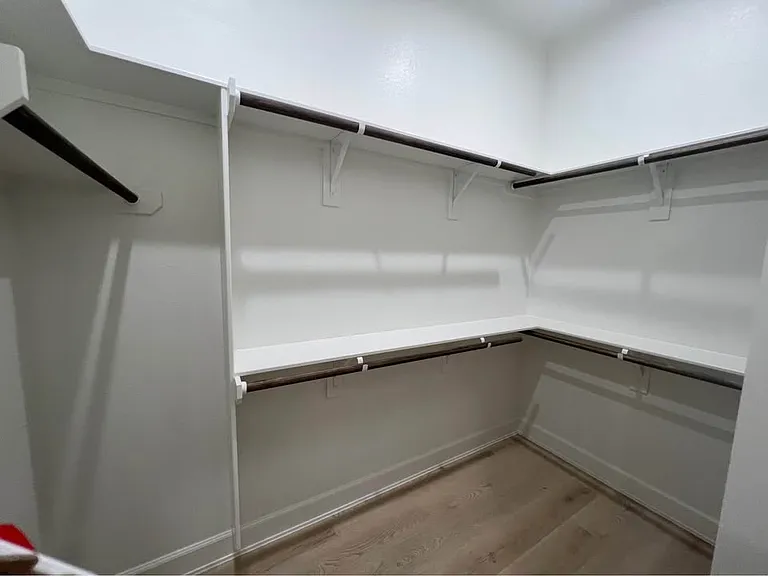 Master bedroom closet