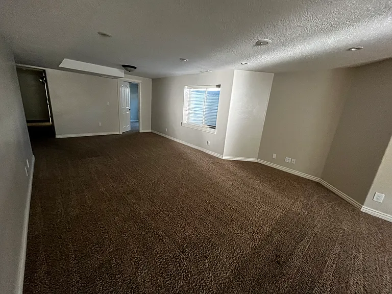 Basement rec area view to bedrooms