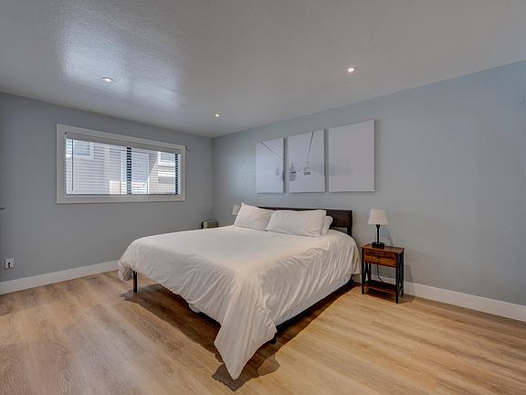 Bedroom with King sized bed