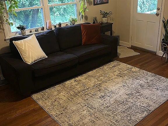 Living room with furniture