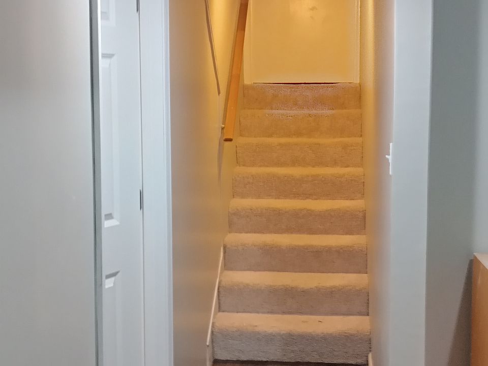 Staires to upper level. No access in and out.