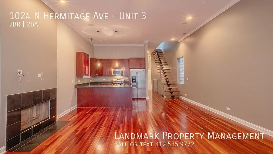 1st image of 1024 N Hermitage Ave #3