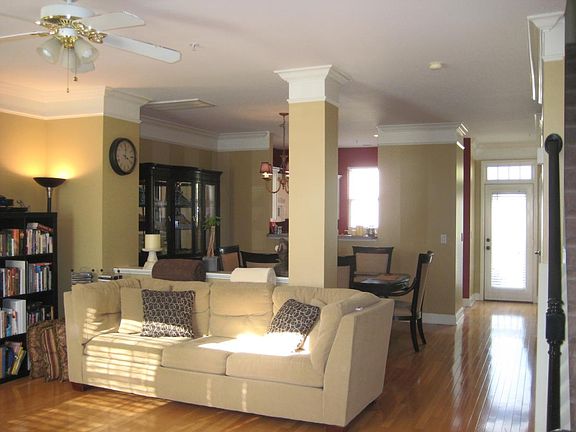 Living / Dining Facing Back Deck