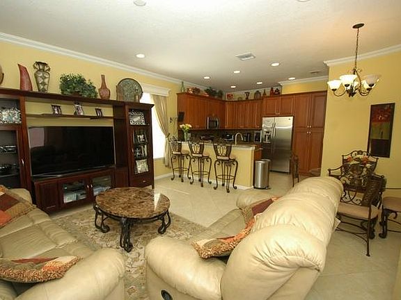 Family Room and Kitchen