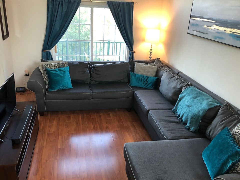 Living Room with balcony