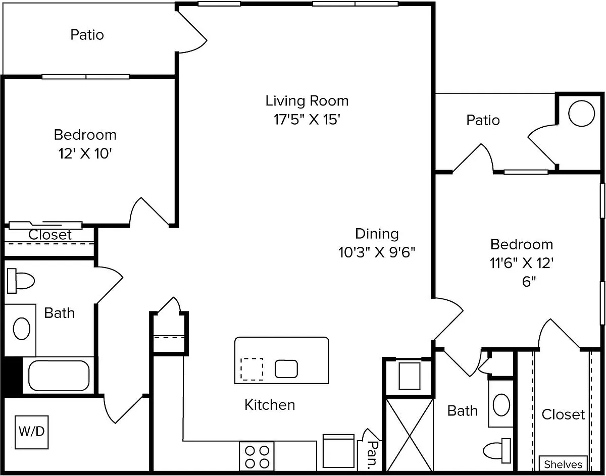 Floor plan B2