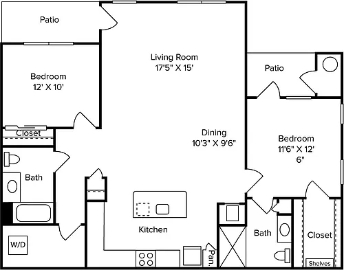 Floor plan B2