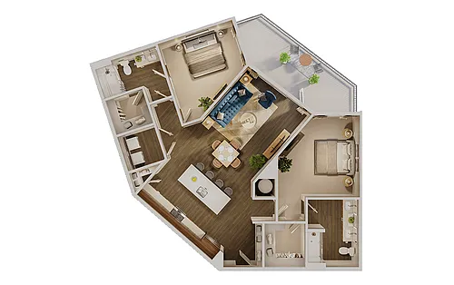Floor plan B7
