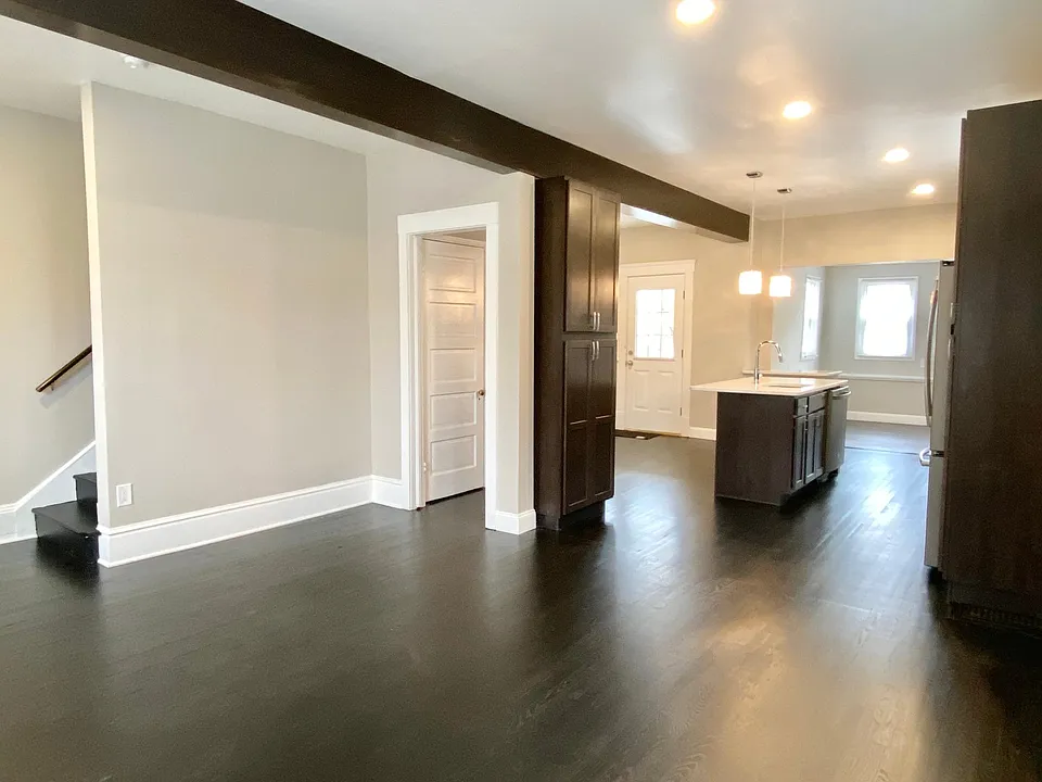 Original floors beautifully restored, LED wafer lights installed throughout the home
