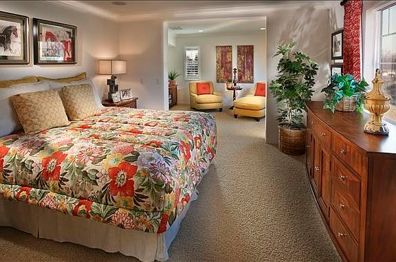 Enjoy the view from your master bedroom