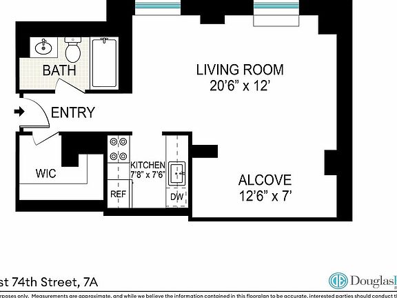 2nd image of 201 W 74th St APT 7A