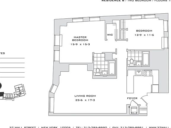 2nd image of 37 Wall St APT 20B